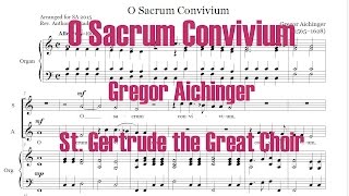 Aichinger O Sacrum Convivium for Corpus Christi