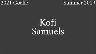 Kofi Samuels - 2021 Goalie - Club Lacrosse Highlights Summer '19
