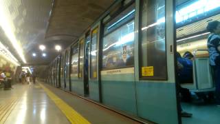 Alstom NS93 || Tren Corto ~ Línea 5 || MetrodeStgo