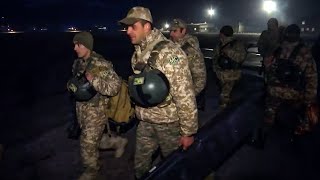 Возвращение из Казахстана подразделений Республики Армения самолетами ВКС России