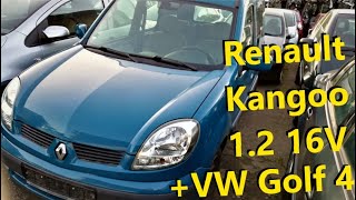 Renault Kangoo 1.2 и VW golf 4 1.6 // Авто в Германии