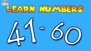 Learn to Count Numbers 41 to 60 | Toddler Fun Learning Collection Of Maths