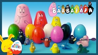 Couleurs - BARBAPAPA - Oeufs surprises Poupées gigognes pour les enfants - Titounis - Touni Toys