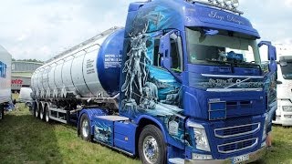 VOLVO FH AIRBRUSH TRUCK INGO DINGES Wolfsmeile Truck Treffen