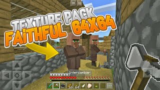 TEXTURA FAITHFUL 64x64 & 32x32 PARA MINECRAFT 1.2.1 - TEXTURE PACK FAITHFUL PARA MINECRAFT 1.2.1