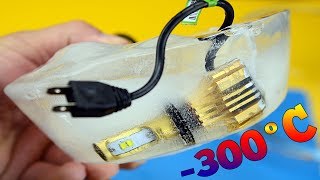 Что ВАС ждет если led лампы замерзнут в фаре автомобиля