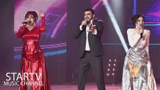 Артур Халатов, Альбина и Фати Царикаевы - Роза Белая, Роза Алая
