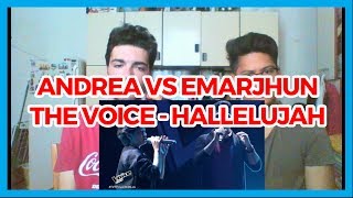 The Voice Teens Philippines Battle Round: Andrea vs. Emarjhun - Hallelujah REACTION