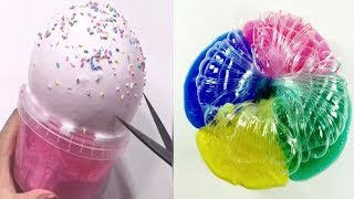 АСМР/ASMR slime 42. Асмр Слайм. Лизун. Подборка видео со слаймами. Залипашка слайм.