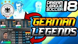 Get Germany Legends team in Dream League Soccer 18 || Get Germany save game data in DLS 18 ||