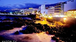 КАНАРЫ: Прощальная прогулка по Пуэрто-де-ла-Круз на острове Тенерифе... TENERIFE CANARY ISLANDS