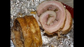 #РулетИзСвинины#МяснойРулет из Свиной Пашины (Почерёвка)#Рулет Обалденный Рецепт/Meatloaf