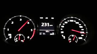 VW Golf VII GTD DSG 0-243 km/h (V-Max Ararat) Sound Generator