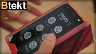 Moto Z2 Force unboxing video