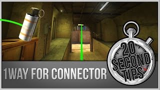 Mirage - Connector One Way Smoke CT Side