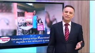 Estudante produz bolsas sustentáveis com sacos de ração e doa renda para a causa animal