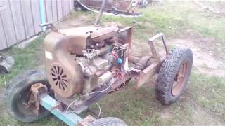 обзор саморобного трактора  УД 2 \самодельный трактор \A review of a self-made tractor based on UD 2