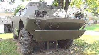 BRDM-2 Armoured Reconnaissance Patrol Vehicle (1963) Exterior in 3D 4K UHD
