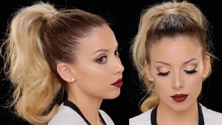 How to: High Ponytail + Instant Face Lift | LustreLux