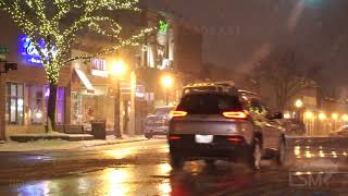 02-09-2020 Detroit, MI - Snowstorm Impacts Travel and Brings Heavy Snow
