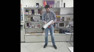Как установить мобильный стенд RollUP 120x200см от комапании Svetlik Group