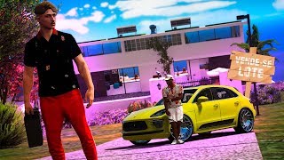 GTA V - VIDA DE RICO | COMPRAMOS UMA CASA DE LUXO NA PRAIA. #18