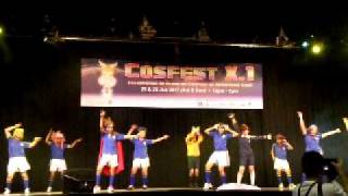 Inazuma Eleven Group Performance @ Cosfest 2011