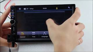 Китайская магнитола 7018b 2 Din с нормальной прошивкой