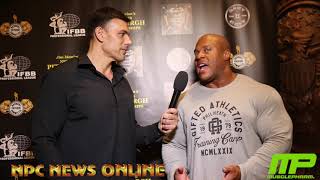 7-Time Mr.Olympia Phil Heath Interviewed By NPC NEWS ONLINE EDITOR in CHIEF Frank Sepe