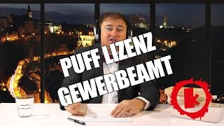 Heiner Knallinger - Puffanmeldung beim Gewerbeamt