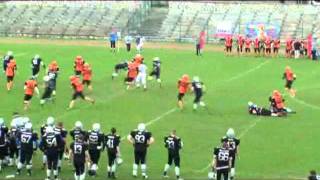 Maciej "IRO" Szczerba Zagłębie Steelers PLFA 2011