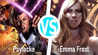 [Marvel Future Fight] Psylocke VS Emma Frost | Sir Dragon
