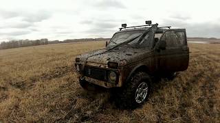 offroad Покатушки 3 уаза нива квадрик и урал