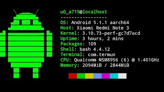 Mempercantik /Merubah Tampilan Awal Termux