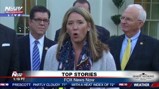 FNN: White House Press Briefing w/ Huckabee Sanders, Animated & Passionate Roy Moore Campaign Event