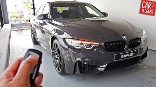 INSIDE the NEW BMW M3 Competition Package 2017 | Interior Exterior DETAILS w/ Revs