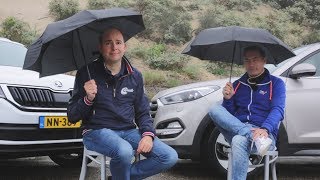 ANWB Dubbeltest Hyundai Tucson vs. Skoda Kodiaq 2017
