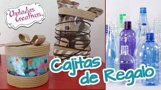 Chuladas Creativas :: Cajitas de Regalo con Botellas de Pet :: Manualidades Sammily
