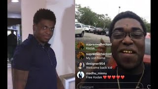 Kodak Black JACKED AF after RELEASE from JAIL, fans WAIT for FIRST DAY OUT Part 2