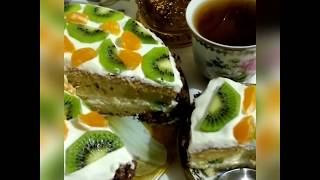 ТОРТ БИСКВИТНЫЙ. sponge cake #вкусняшки #выпечка #cake