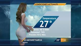 Прогноз погоды в Мексике — Yanet Garcia — Mexican Weather Forecast