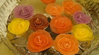 Как сделать восковую розу/свечу своими руками/How to make a wax rose /candle Идеи рукоделия