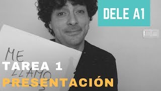 DELE A1|Tarea 1|Presentación personal