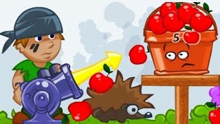 ВЕСЕЛЫЙ СТРЕЛОК Сумашедшее яблочное ПРИКЛЮЧЕНИЕ #1 - Мультик ИГРА для ДЕТЕЙ