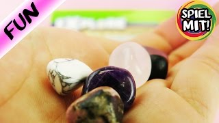 ECHTE EDELSTEINE mit HAMMER ausgraben | Ausgrabungsset SES Creative für Kinder | Auf Steinsuche