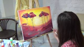 Рисую пейзаж