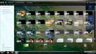 Black Glass Theme for Windows 7