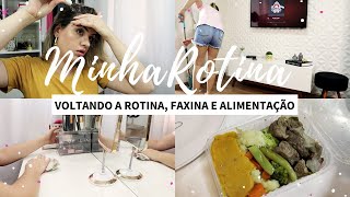 Minha Rotina: Primeira Faxina do ano e Tentando ser saudável | Vlog