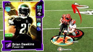 99 OVERALL BRIAN DAWKINS IS UNSTOPPABLE!! Madden 20 Gameplay