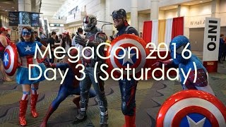 MegaCon Day 3 (Saturday): Vendors, CosPlay, A Geek Wedding, & Costume Contest!!